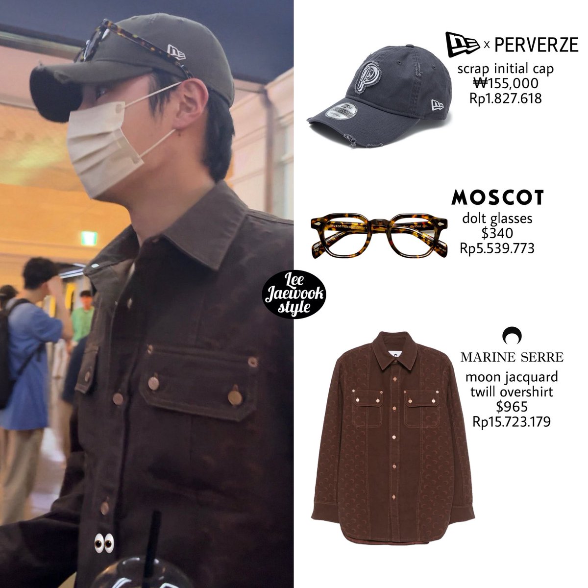 leejaewookstyle's tweet image. Lee Jaewook spotted at Omniscient Reader: The Prophet VIP premiere
wearing:
🧢New Era x Perverze initial cap
👓Moscot glasses
🥼Marine Serre overshirt
#이재욱 #leejaewook #leejaewookstyle