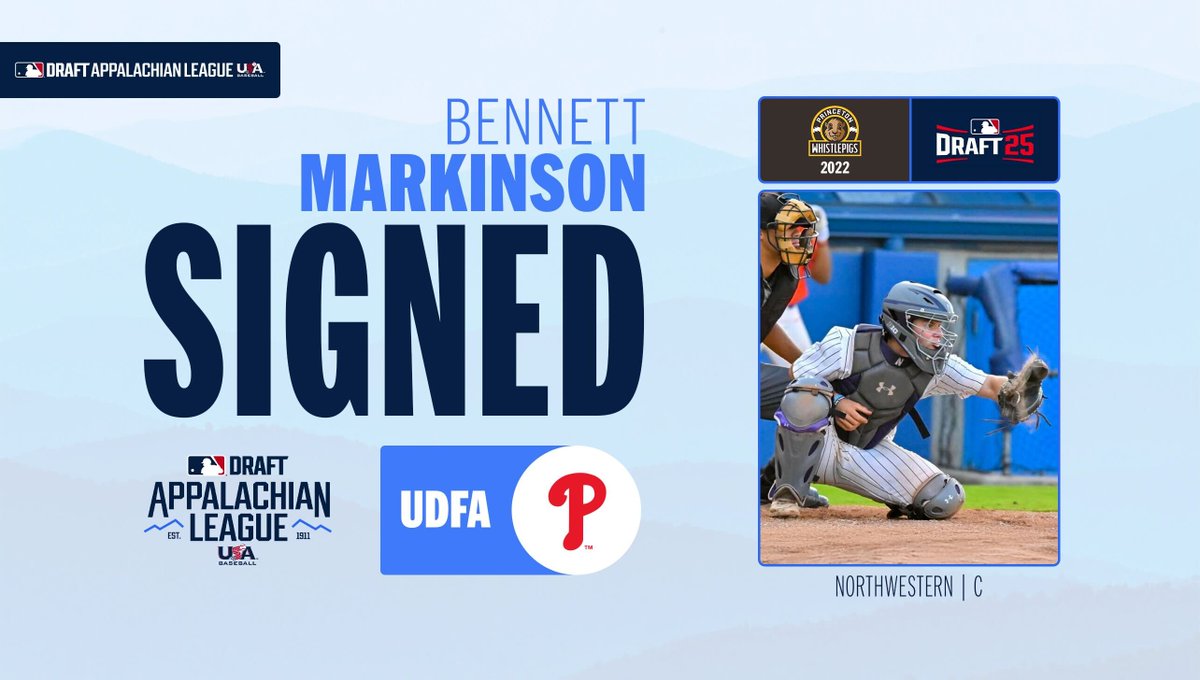 Appalachian League (@appyleague) on Twitter photo Bennett Markinson โก๏ธ <a href="/Phillies/">Philadelphia Phillies</a>
#AppyLeague | <a href="/bmarkinson9/">Bennett Markinson</a> | Princeton '22 Bennett Markinson โก๏ธ <a href="/Phillies/">Philadelphia Phillies</a>
#AppyLeague | <a href="/bmarkinson9/">Bennett Markinson</a> | Princeton '22
