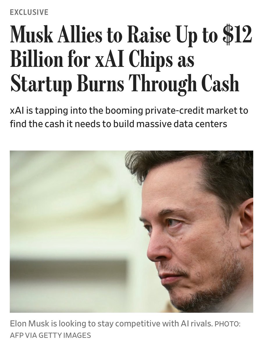 BastianBraun121's tweet image. 🚨 BREAKING: Elon Musk aims to acquire $12B in $NVDA chips for xAI!