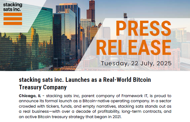 stackingsatsinc's tweet image. A tiny stack. A massive signal.
Today we launch stacking sats inc.
Starting with 6.15 BTC.
Why?
Because Bitcoin per share is the new EPS.
And we’re building to survive what fiat won’t.
Full Press Release -> drive.google.com/file/d/1yHovEG…