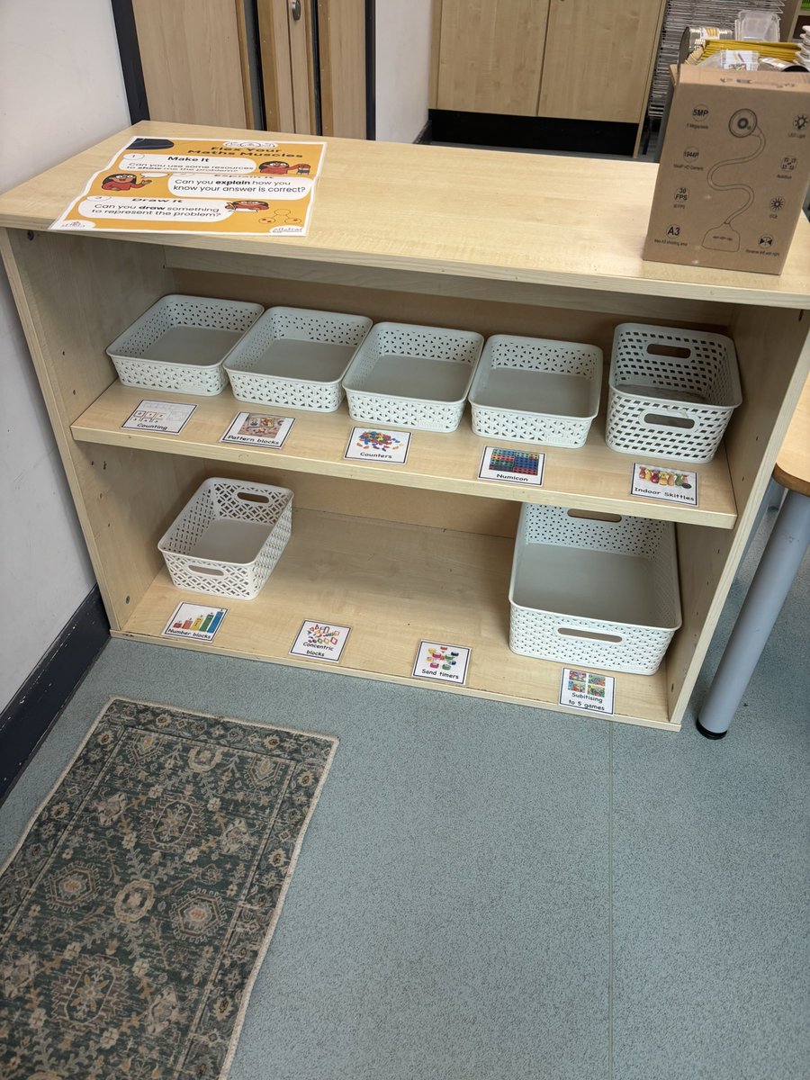 WeatherstonJane's tweet image. ♻️Eco-friendly classroom set up pending… setting up my new classroom. Recycling, Reusing and Reducing plastic sweet containers, ice cream tubs and second hand baskets from charity shops to set up and organise our early years classrooms. #provision #eyfs #ecofriendly