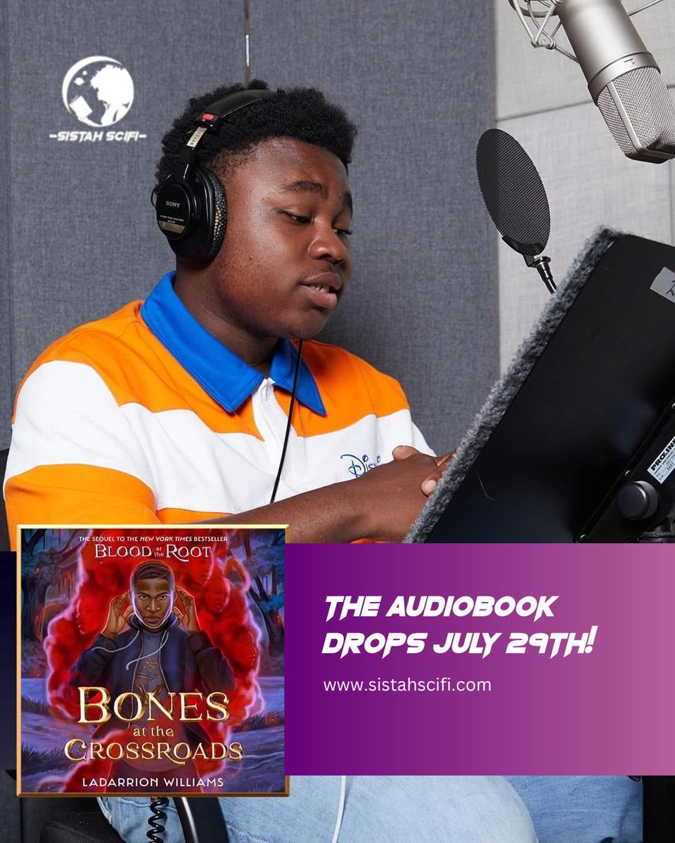 Sistah Scifi | Bookstore (@sistahscifi) on Twitter photo ✨ He’s back. ✨
After an overwhelming outpouring of love and support, All American and Till actor <a href="/jalynemilhall/">jalynemilhall</a> is officially returning as Malik Baron for the Bones at the Crossroads audiobook! 🎙️🔥
🎧 The audiobook drops July 29th
#sistahscifi #BonesAtTheCrossroads ✨ He’s back. ✨
After an overwhelming outpouring of love and support, All American and Till actor <a href="/jalynemilhall/">jalynemilhall</a> is officially returning as Malik Baron for the Bones at the Crossroads audiobook! 🎙️🔥
🎧 The audiobook drops July 29th
#sistahscifi #BonesAtTheCrossroads