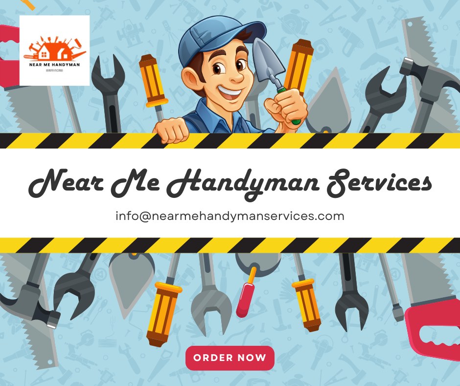 In today’s fast-paced life 📷, not everyone has the time, tools 📷, or expertise to manage home repairs and maintenance 📷. That’s where Near Me Handyman Services comes in! Whether it’s fixing a leaky tap 📷, assembling furniture 📷, painting walls 📷, or general repairs etc.