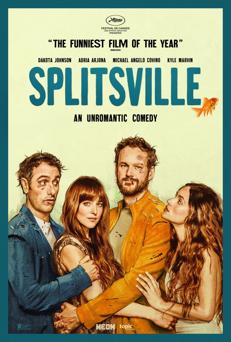 TheFilmStage's tweet image. The first poster for #Splitsville, opens on Aug. 22.
See the trailer and read our review: thefilmstage.com/tag/splitsvill…