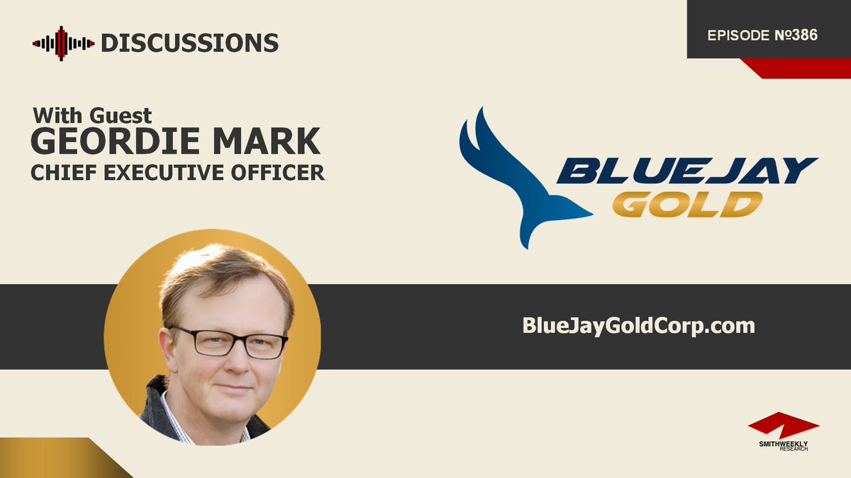 SmithWeekly (@smithweekly) on Twitter photo Mr. Geordie Mark of startup gold explorer <a href="/BlueJayGoldCorp/">Blue Jay Gold</a> talks experience, Canada portfolio based on existing discovery with key metrics to create value through exploration & location, focus at Pichette Ontario & Skukum Yukon, strategy & next plans: youtu.be/JUZvf2_440w Mr. Geordie Mark of startup gold explorer <a href="/BlueJayGoldCorp/">Blue Jay Gold</a> talks experience, Canada portfolio based on existing discovery with key metrics to create value through exploration & location, focus at Pichette Ontario & Skukum Yukon, strategy & next plans: youtu.be/JUZvf2_440w