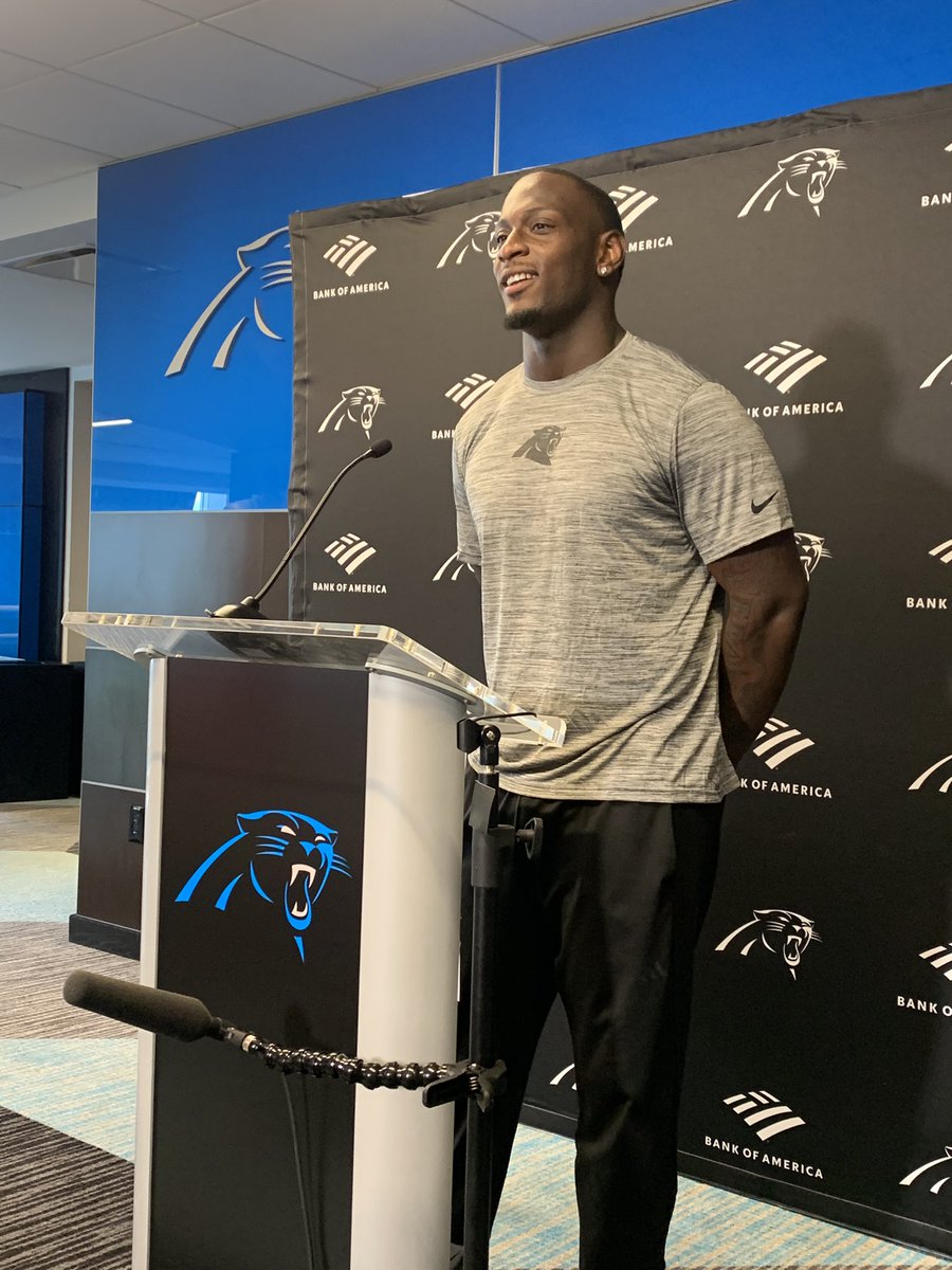 mike_e_kaye's tweet image. #Panthers rookie Nic Scourton said he wants to pay back Dave Canales and the front office for selecting him.
Carolina had a first round grade on Scourton and traded up for him in the second round.