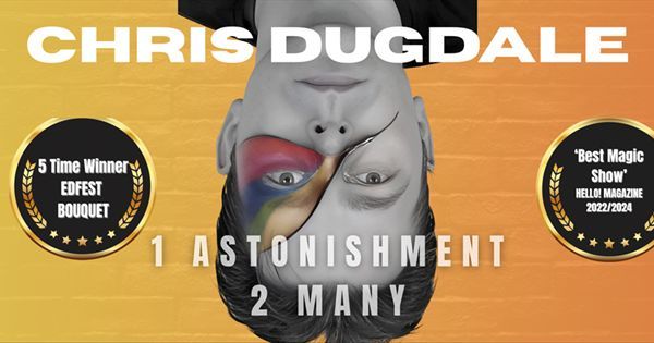 Who's coming to see Chris Dugdale - TV Magician and his new show this evening (Tue 22 July) at 19:30?

#magician #magic #magictricks #magictricktime #magiccircle #tvmagic #tvmagician #liveshow #windsorartscentre #mindreading #mindreader #mindreadingmagic #TheatreMagic
