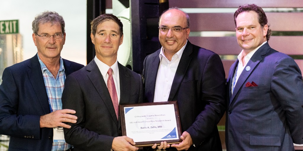 otatrauma's tweet image. The following OTA Award applications close July 25:
Community Surgeon Achievement Award
DEI and Health Disparities Research and Leadership Award
Mentorship Award
Lifetime Achievement Award
Nominate yourself or another OTA member today at bit.ly/4krrwmi