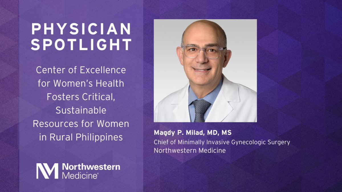 NM_ObGyn's tweet image. In rural Philippines, women struggle to get medical care they desperately need. A project supported by the Robert J. Havey, MD Institute for Global Health is working to fix that problem.
Learn how principal investigator Magdy Milad, MD, MS (@magdymiladmd), and team members…
