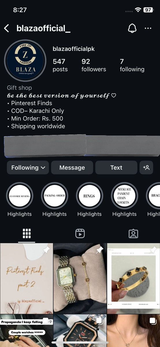 the_velli_memer's tweet image. My sister recently started a jewellery business offering affordable, Pinterest-inspired pieces. Cash on delivery is available in Karachi. For details or trust, contact her & visit her Instagram: @blazaofficial_