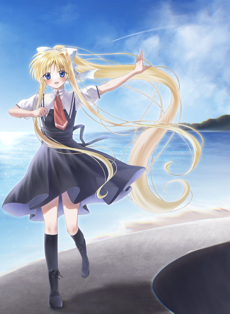 Nagravity3's tweet image. 過去絵ですが
お誕生日おめでとう！
#神尾観鈴生誕祭