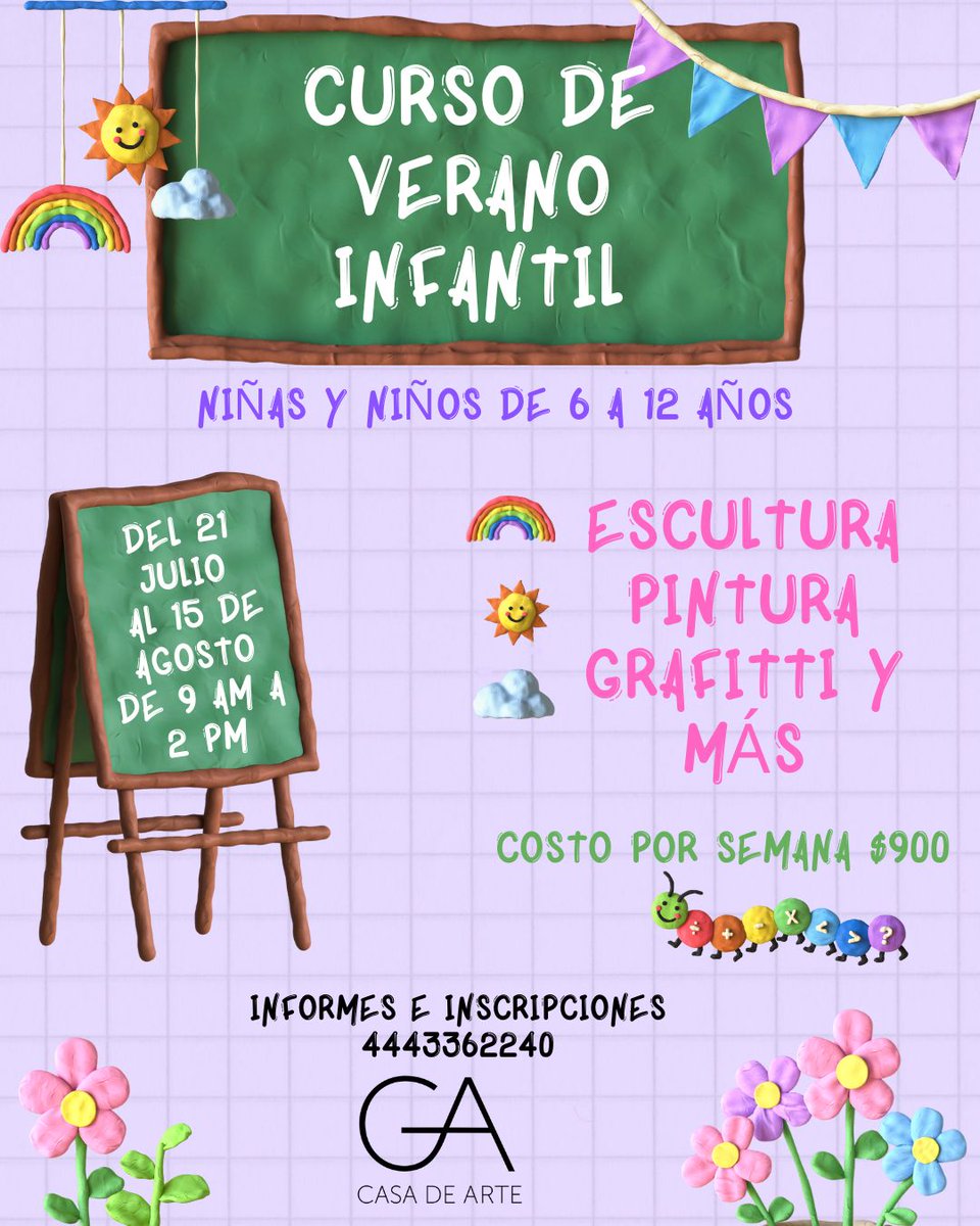 IvtGasca's tweet photo. Ayer iniciamos con nuestro curso de verano infantil, aun tenemos un par de lugares, es cupo limitado y estamos ubicados en el centro histórico de San Luis Potosí, si quieren más información pueden enviar mensaje al 444 336 2240 ☺️ https://t.co/SWyLCrjHUG