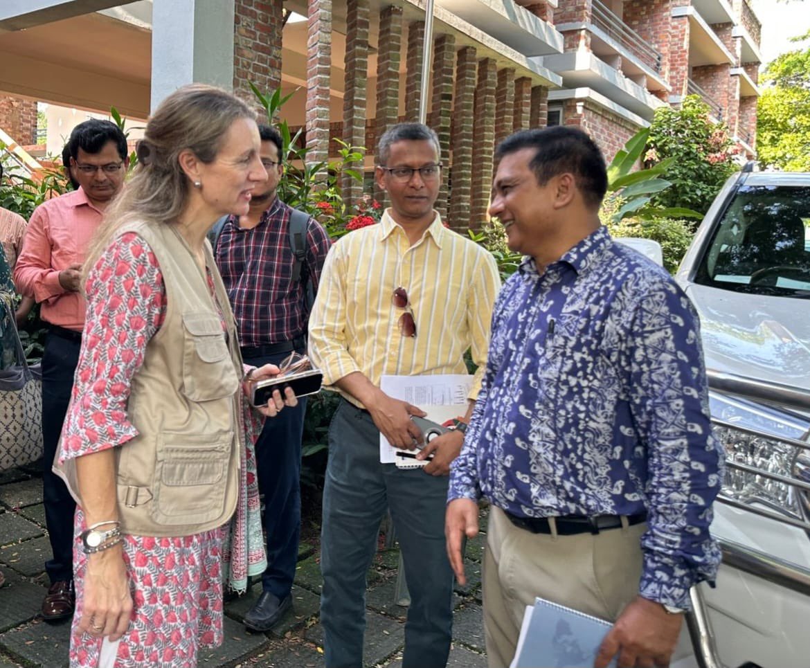 BreenKamkong's tweet image. In Sunamganj today, I met with partners and local communities to discuss progress in #srhr for women & girls in hard-to-access & climate affected areas. Together, we must strengthen health systems & reach every pregnant woman and provide quality care to prevent deaths and fistula