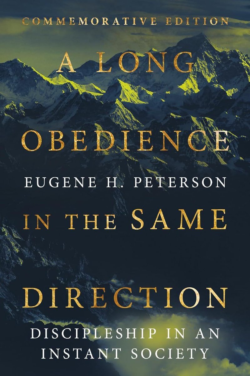 christianbookde's tweet image. $2.99 | A Long Obedience in the Same Direction: Discipleship in an Instant Society
by Eugene H. Peterson
amzn.to/2JRXBp9
#kindledeals #ad
@PetersonDaily
@ivpress