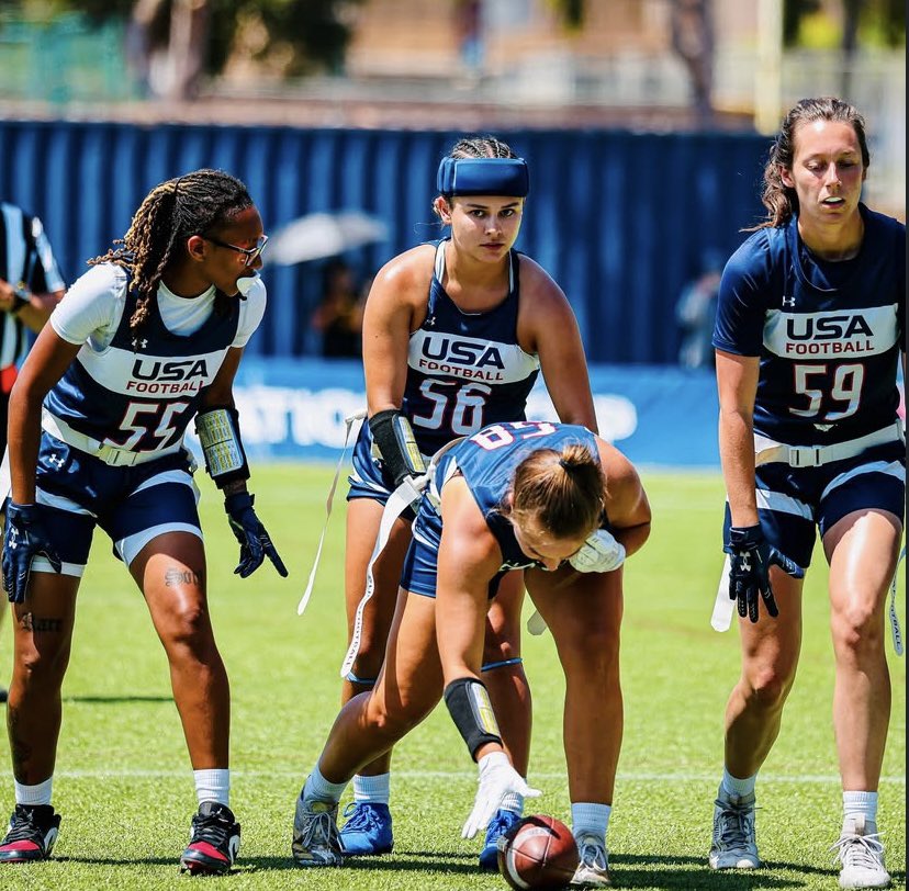 niveaboyd's tweet image. Throwback to USA Select Bowl 23u Champs 2025馃鉂わ笍 #womenflagfootball #USAfootball