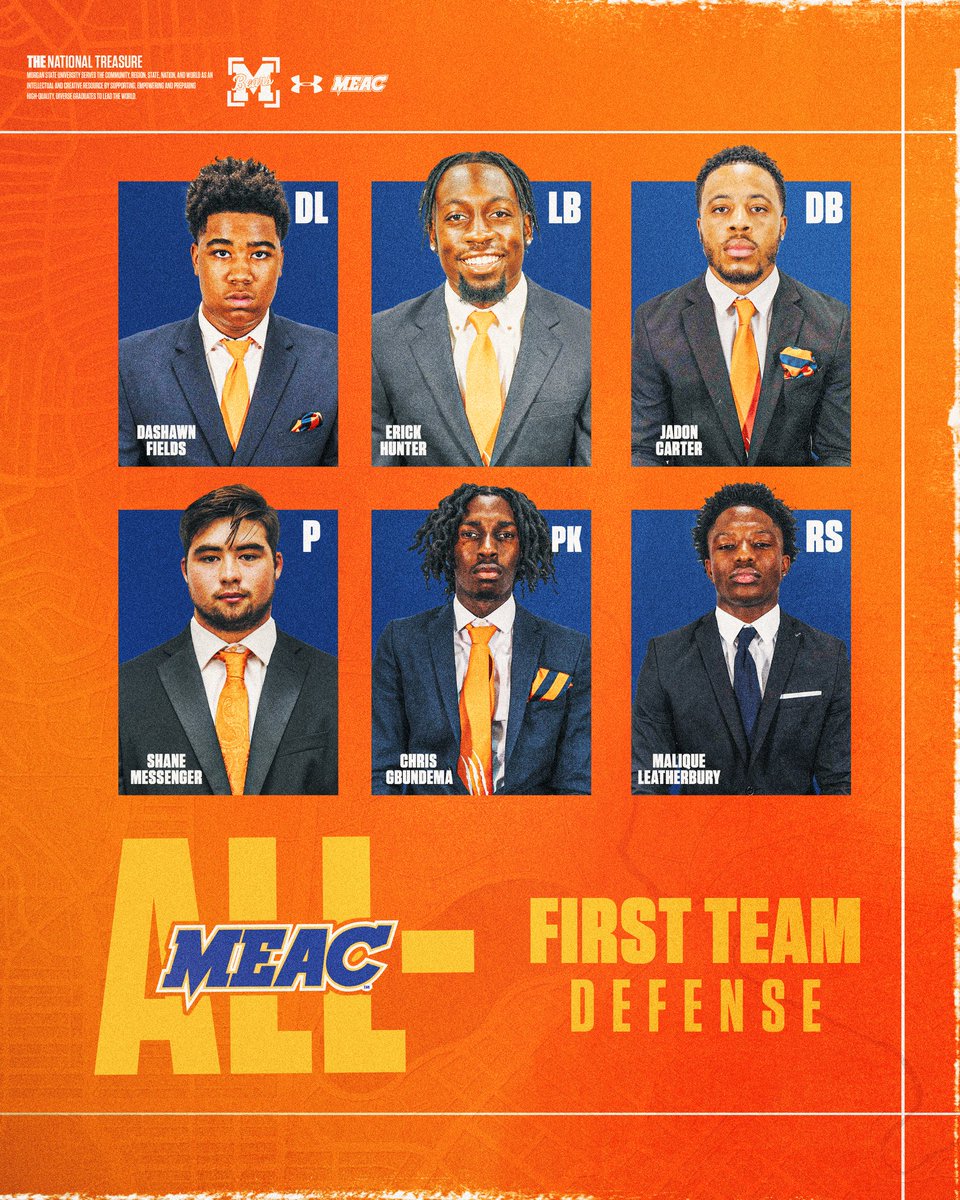 MorganStBears's tweet image. 🐻🏈The Bears Roar Into Preseason with Top Honors; Morgan State predicted to finish third in the MEAC standings.
📝 shorturl.at/xgMmM
@msubearsfb
#CharmCity #MEACMD25
@ESPNPlus | @UnderArmour
#GoBears🔷🔶
