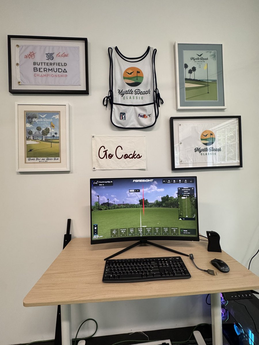 bryanbrosgolf's tweet image. Shoutout to @rainorshinegolf and @ForesightSports!! The home lab is almost done!!!