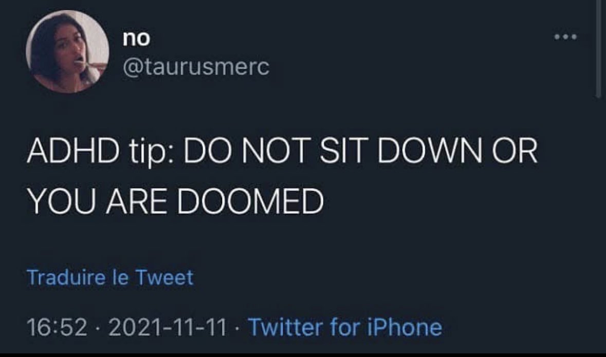 ADHD Memes (@adhdforreal) on Twitter photo 