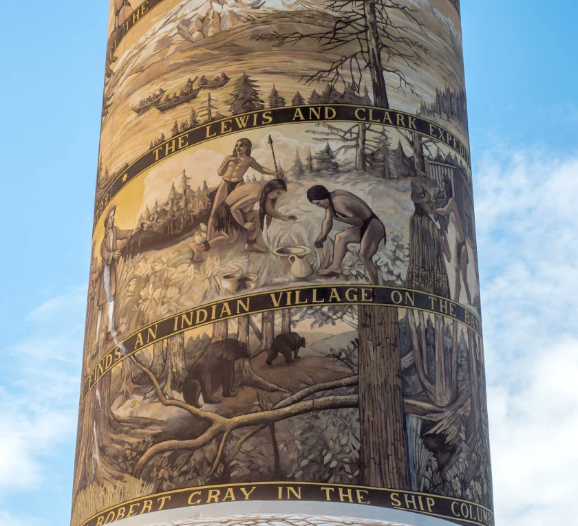 RealPreCinema's tweet image. 1805
ASTORIA COLUMN CINEMA
The beginning of cinematic story-telling of the history of #Astoria, #Oregon starts in 1805. The #AstoriaColumn tells the story of early Oregon history from its discovery right through to the time of the early settlers beyond 1811.

The mural spirals