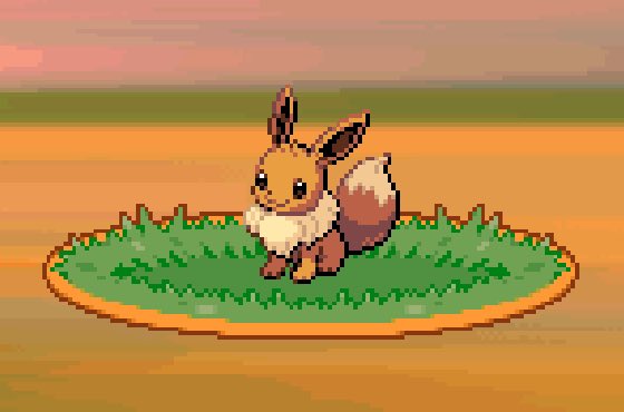 Eevee, from Pokemon Platinum (2008)