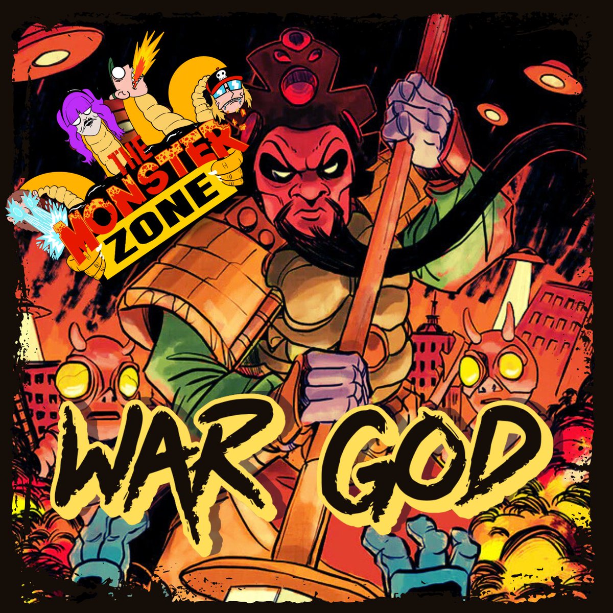 dissectthatfilm's tweet image. On this weeks THE MONSTER ZONE!, we look at the almost lost and forgotten Taiwanese kaiju film WAR GOD.
Have you seen it? Let us know!
Check out the episode wherever you get your podcasts.