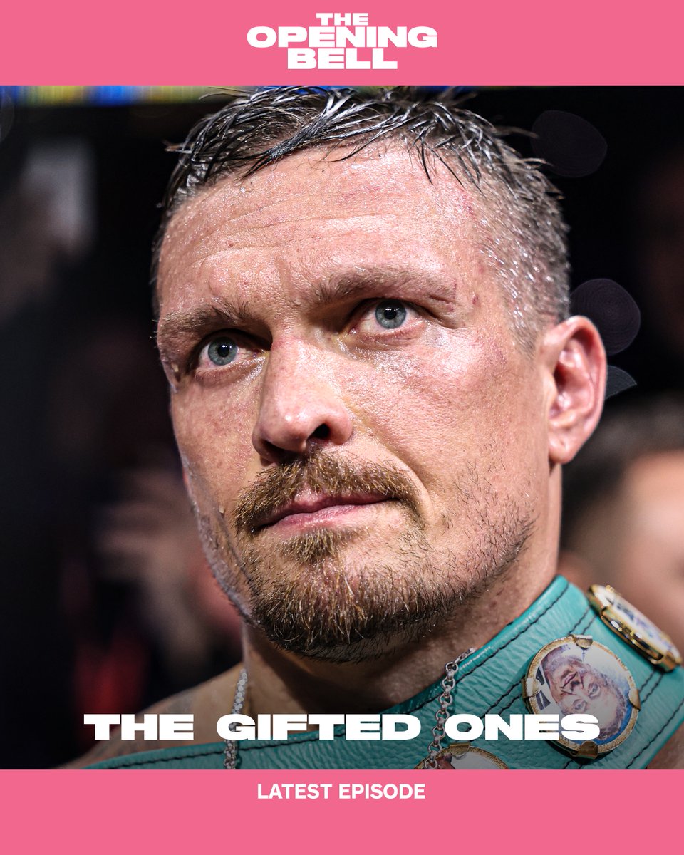 openingbellpod's tweet image. 🎙️ This week on The Opening Bell: We celebrate two of boxing’s elite – Oleksandr Usyk & Bam Rodriguez. @BarryJonesBox returns with ringside insights, technical breakdowns, and big predictions.
🎧 buff.ly/cfjSfYQ