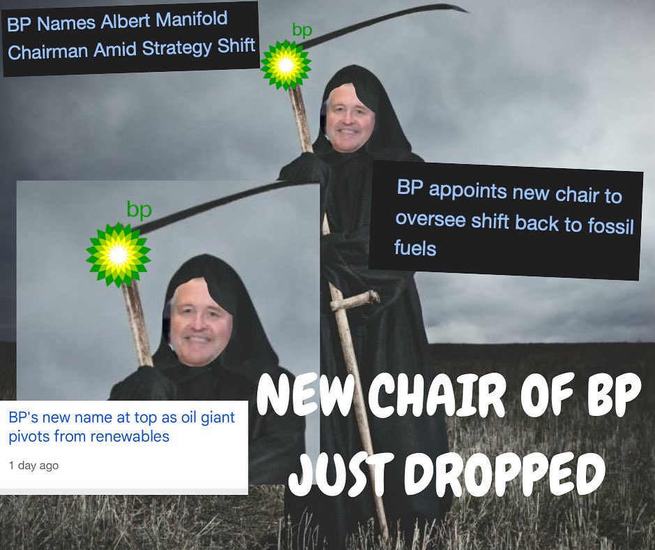 fossilfreeLDN's tweet image. Congrats to Albert Manifold on his appointment as chair of BP
馃挵馃搱馃拃馃