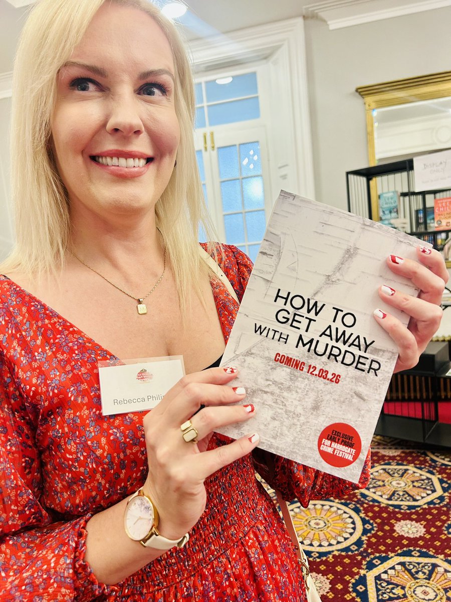 thebooktrailer's tweet image. The first Harrogate Special on The BookTrail today. Not out until March 2026 but this is witty, sharp and devilishly wicked - so watch out! Denver Brady is about ;)
thebooktrail.com/book-trails/ho…
Thanks to @alisonbarrow for the pic
@BeccaPhilipson @TransworldBooks
