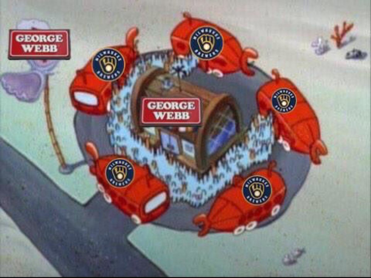 #Brewers 
#ThisIsMyCrew 
#GeorgeWebb 
#winning