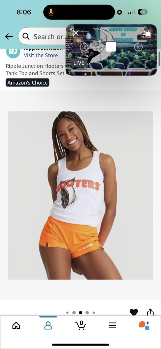Cosplay as hooters girl?? Hmm maybe