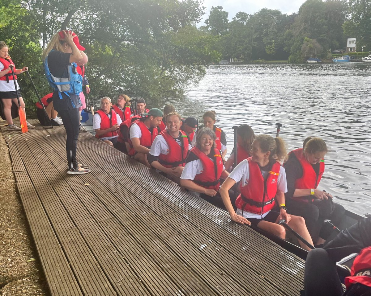 GivingtoGeorges's tweet image. This Sunday, the paediatricians from St George's Hospital hit the water, competing in the annual Kingston Dragon Boat Race. Embracing their costumes as Team George's Traitors - complete with a guest appearance by Claudia Winkleman, reaching the finals once again! 🐉🚣#TeamGeorges