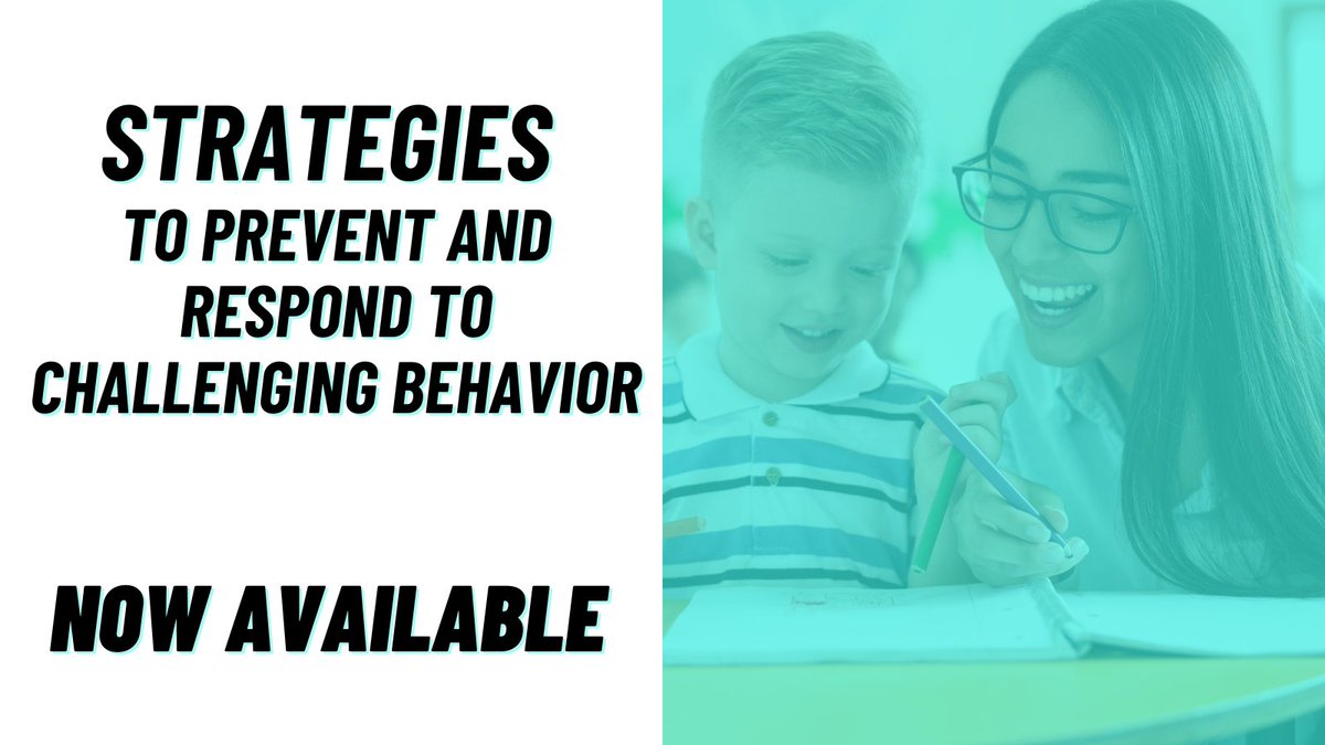tennesseetsc's tweet image. Who doesn't deal with challenging behavior from time to time? Well, if you happen to at the schoolwide level, then check out our free, self-guided module on exploring instructional strategies to prevent and respond to challenging student behavior.
tennesseetsc.org/modules/strate…