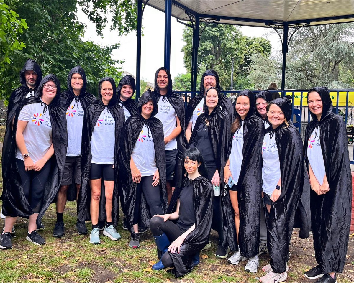 GivingtoGeorges's tweet image. This Sunday, the paediatricians from St George's Hospital hit the water, competing in the annual Kingston Dragon Boat Race. Embracing their costumes as Team George's Traitors - complete with a guest appearance by Claudia Winkleman, reaching the finals once again! 🐉🚣#TeamGeorges