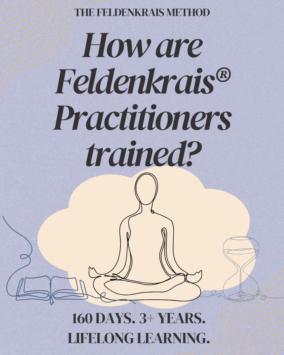 How are Feldenkrais® Practitioners trained?
Through 160 days of hands-on learning over 3+ years—plus ongoing education to stay certified.
It’s not quick. It’s deep.
👣 Learn more: bit.ly/fgna-training
#Feldenkrais #SomaticLearning #MovementMatters