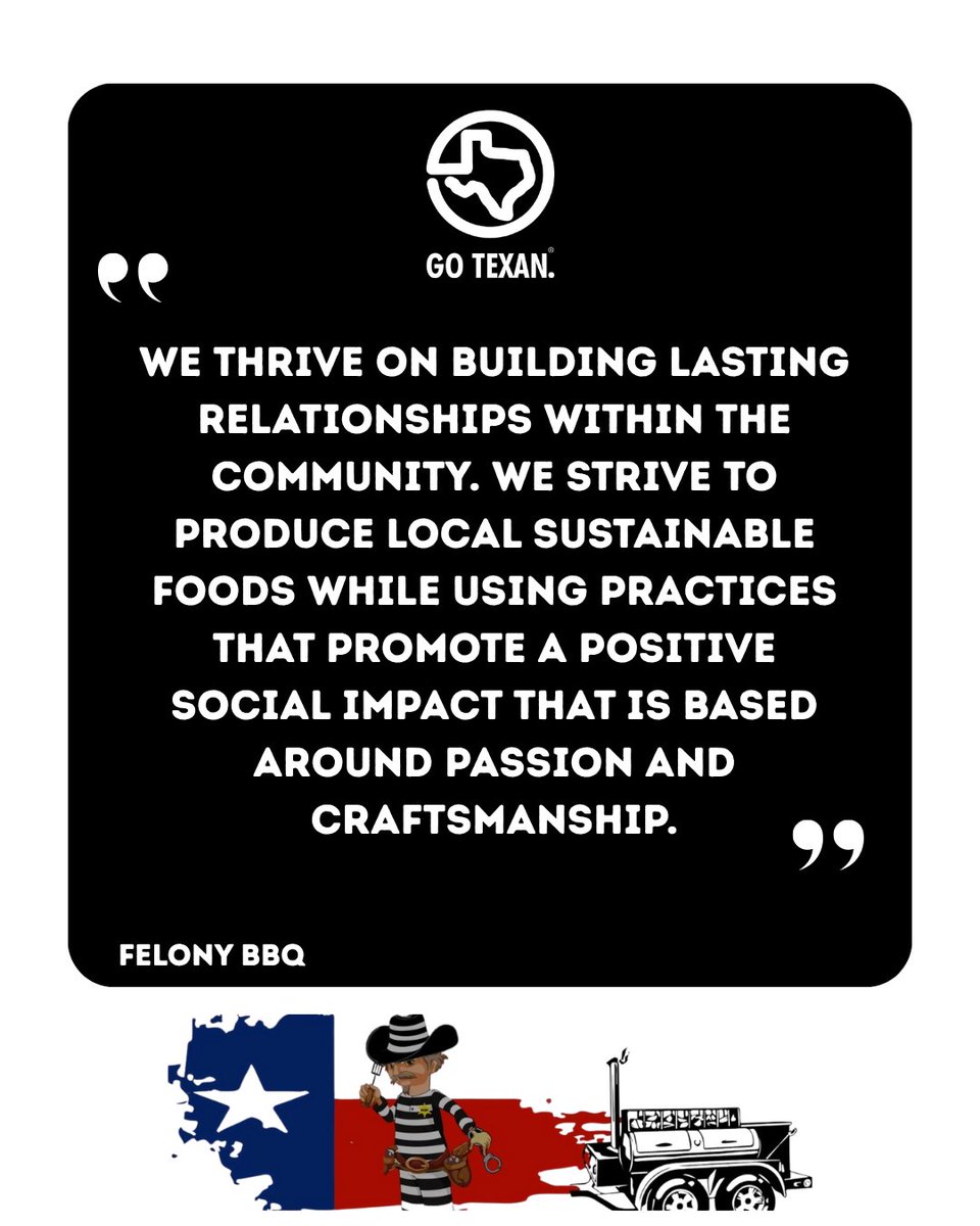GOTEXAN's tweet image. Felony BBQ’s All-Purpose Rub is the secret weapon every Texas kitchen needs. Handcrafted and bold, it’s a pantry essential Commissioner Sid Miller stands behind.
One rub. Endless flavor. 100% Texan.
@BBqFelony
#GOTEXAN #TexasSpice #FlavorFelony #SupportTexas
