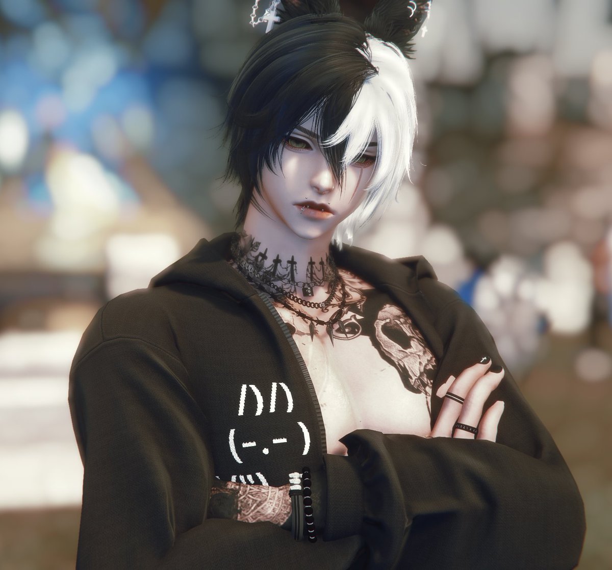 XIVLeonhart's tweet image. Hes looking at you.. what would you do?