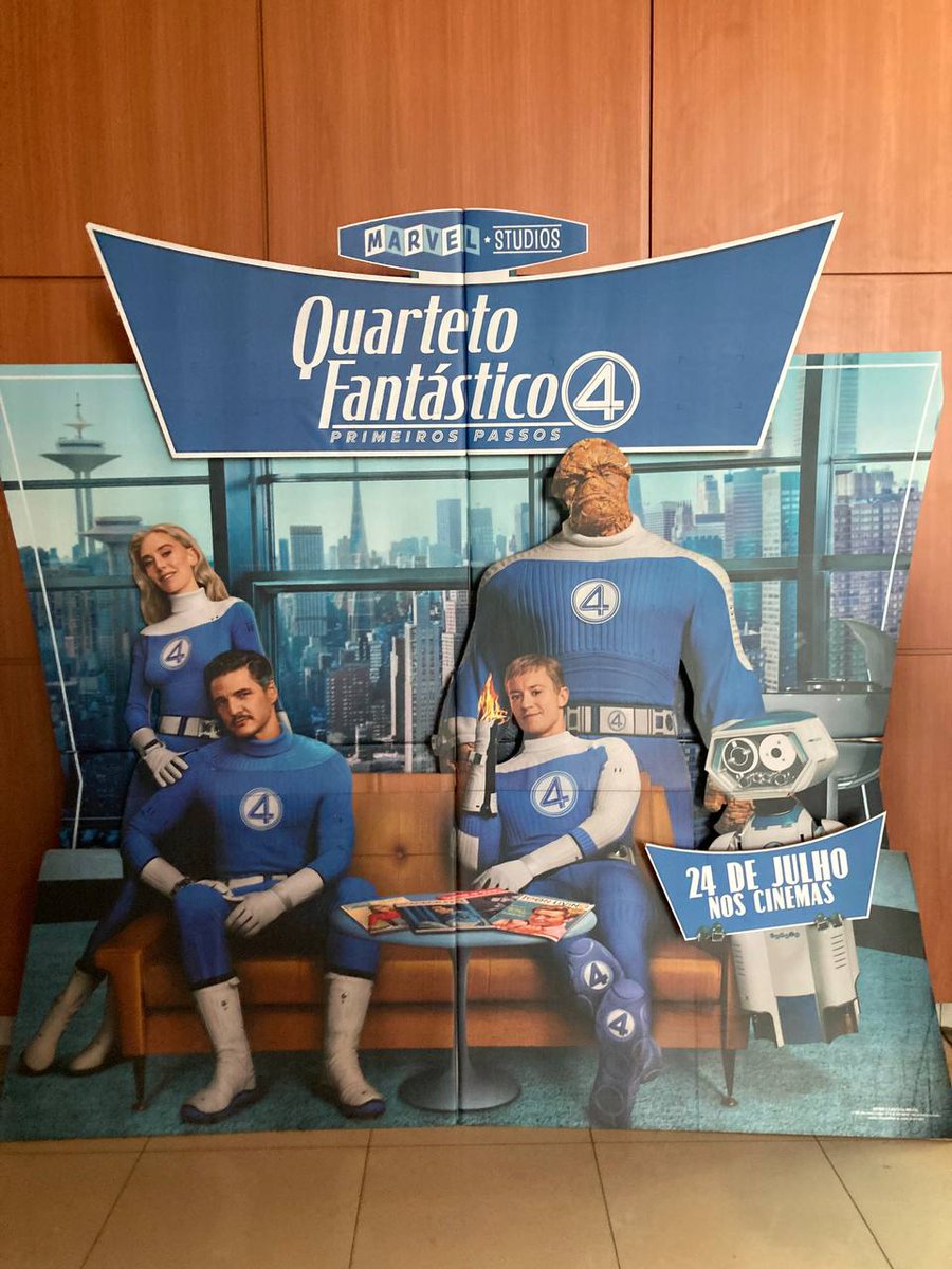 SnyderCutBR's tweet image. Assistimos #QuartetoFantástico na cabine de imprensa!
Será que alguns vão reclamar dessa crítica também?
Zoeira à parte! Em breve, em nosso site!