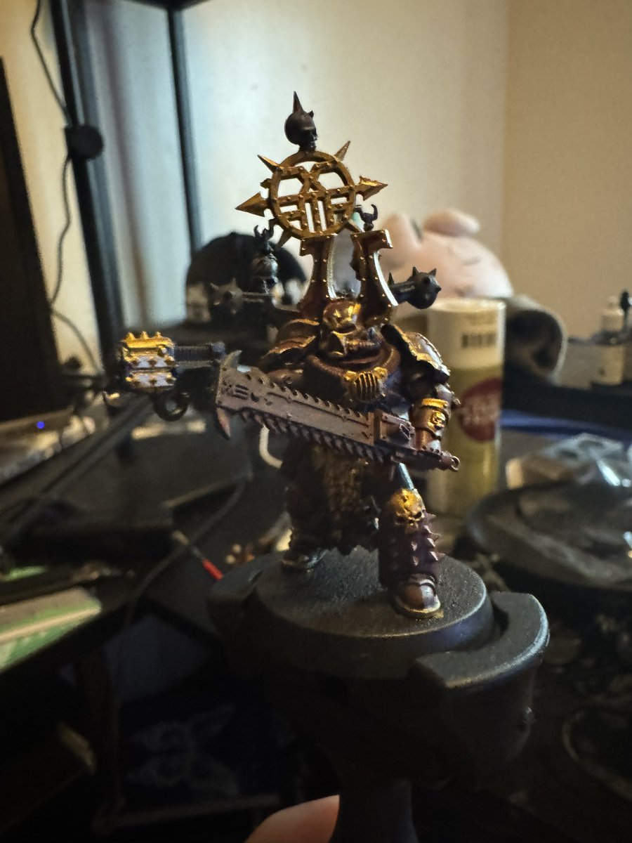 FootsoldierT's tweet image. I started painting another Berzerker during lunch today.