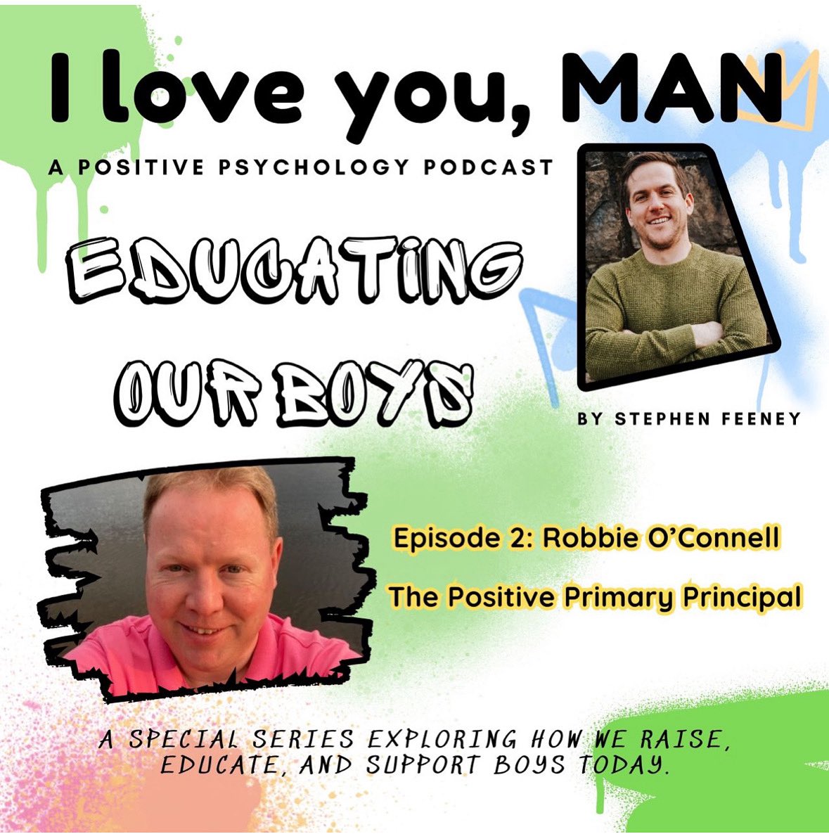I really enjoyed chatting with Stephen on his podcast , link in bio #positivepsychology