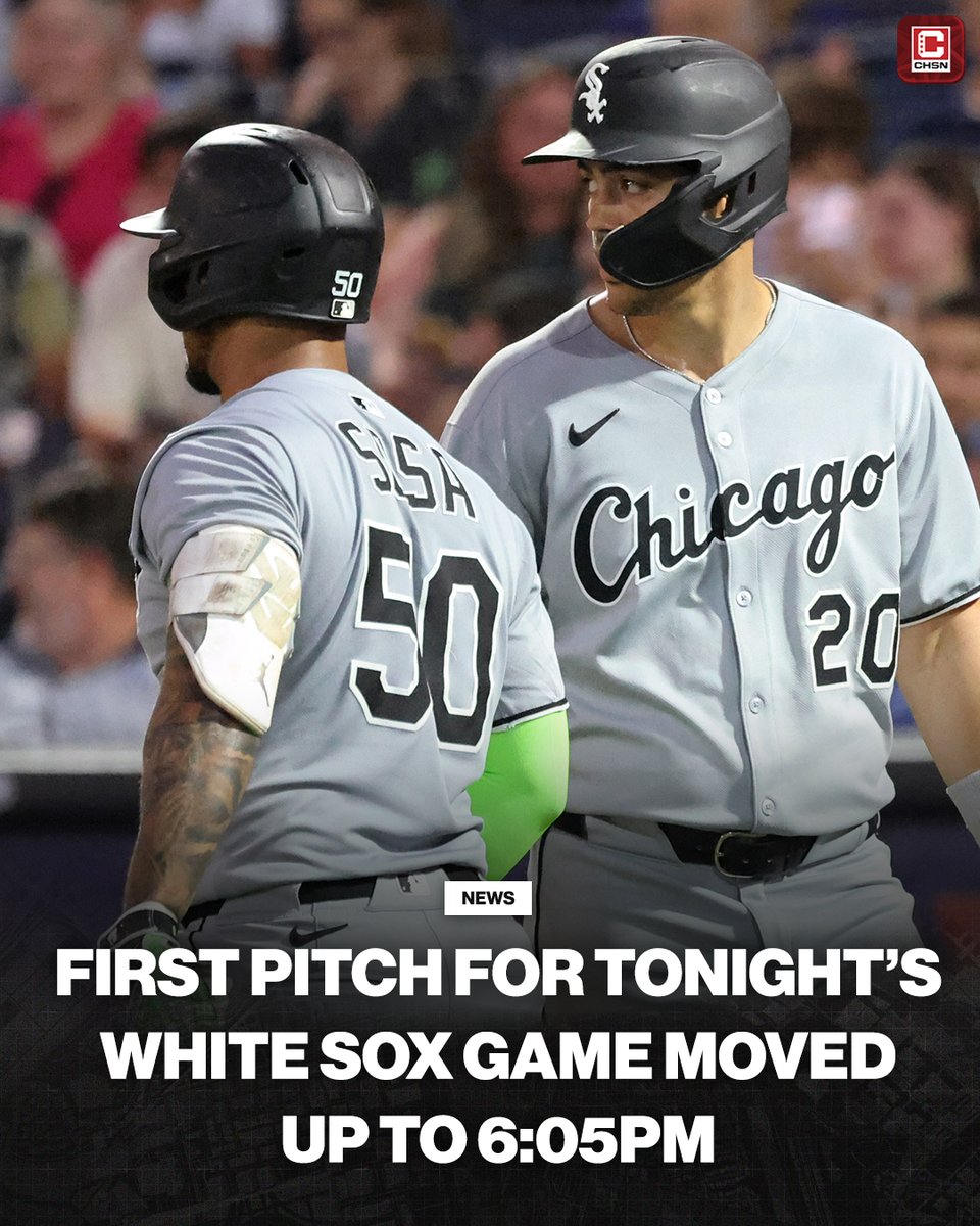 CHSN__'s tweet image. UPDATED CHSN PROGRAMMING LINEUP:
🔺 The Big Pro Football Show - 4:00-4:30pm
🔺 The Chicago Lead - 5:00-5:30pm
🔺 White Sox Countdown Live - 5:30-6:00pm
🔺 White Sox game coverage - 6:00pm