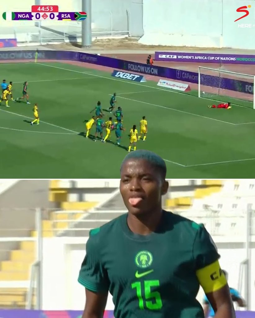 DStvNg's tweet image. Imagination wan wound this South Africa goalkeeper! You weren’t informed. #Wafcon