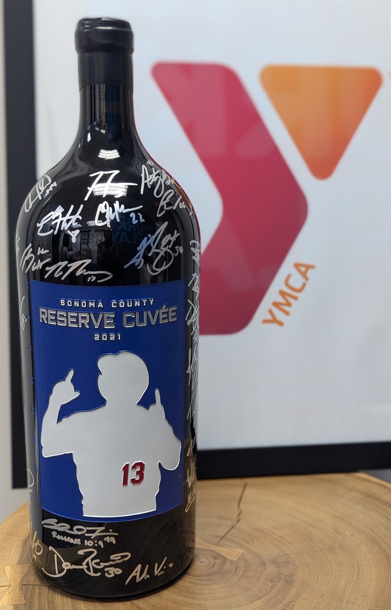 Big bottle. Bigger impact.
Bid now on this 6-liter Max Muncy Sonoma Reserve Cuvee, signed by Max AND the 2025 <a href="/Dodgers/">Los Angeles Dodgers</a> team. A true collector’s dream—and all for a great cause.
🔥 Proceeds benefit LA wildfire relief.
 👉 Foothills.givesmart.com
#LAStrong #Dodgers #MaxMuncy