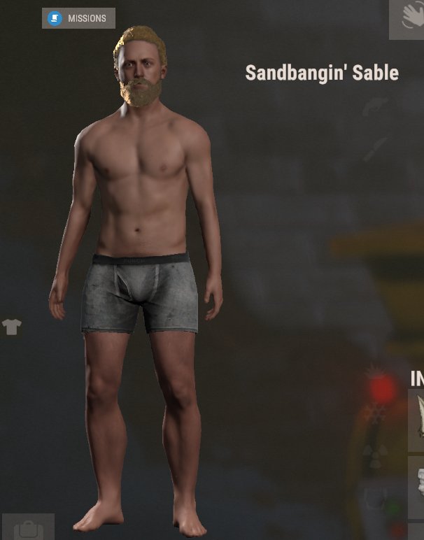 Minotauries's tweet image. Sandbangin&apos; Sable (Rust edition) 🤣
