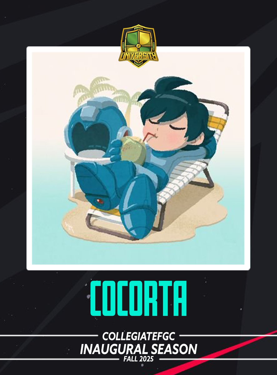 The next member of LAGr University is here, please welcome <a href="/CocoRTA_/">CocoRTA</a> to the roster for <a href="/CFGC_gg/">CollegiateFGC</a> Fall Season!