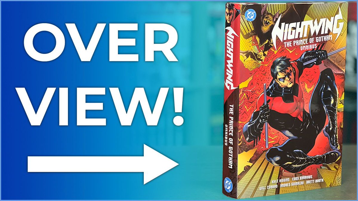 NearMintCon's tweet image. Happy TUESDAY, Minties!
We’ve got another OMAR OVERVIEW for you today!
This one is of the recent reprint for the NIGHTWING Prince of Gotham Omnibus!
Check it out:
youtu.be/tSsxqte_F_k