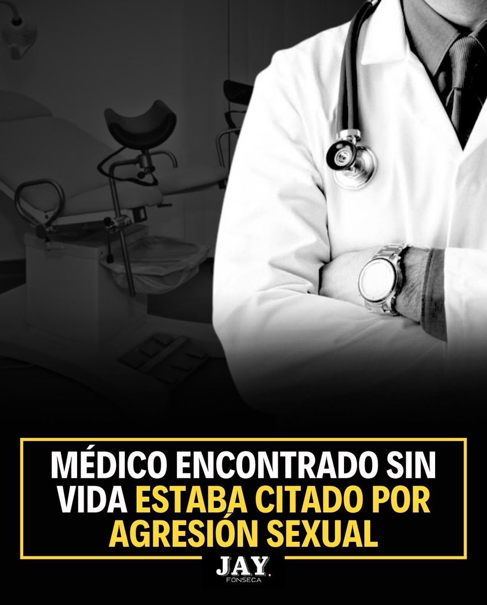 jayfonsecapr's tweet image. 👮♂️ Las autoridades identificaron como Carlos René Báez Marín, de 63 años, al médico encontrado sin vida en la mañana.
📋 El ginecólogo había sido citado el lunes por la División de Delitos Sexuales del CIC de Arecibo por una querella en su contra por presunta agresión sexual.…
