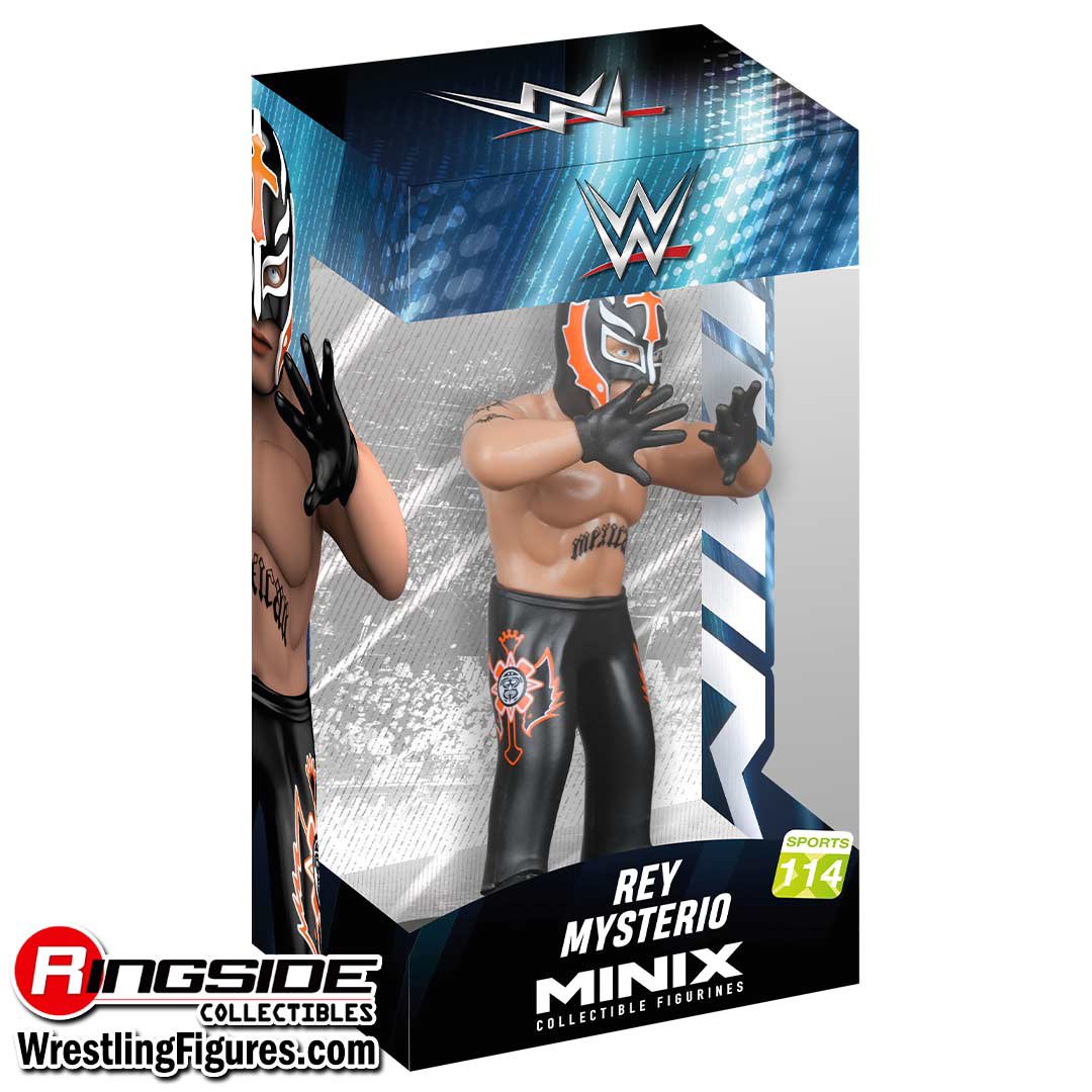 RingsideC's tweet image. Rey Mysterio @WWE Minix Collectible Figurine
Shop Now ➡️ Ringsid.ec/WWEMinix
#RingsideCollectibles #WrestlingFigures #WWE #Minix #ReyMysterio