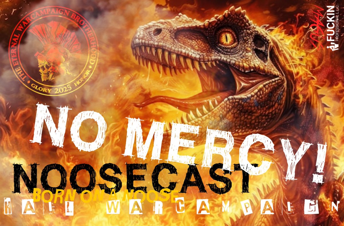 ryanmagus's tweet image. NO
MERCY.
NOOSECAST TONIGHT
youtube.com/live/s-hON4NE4…
#BLAMEWARCAMPAIGN