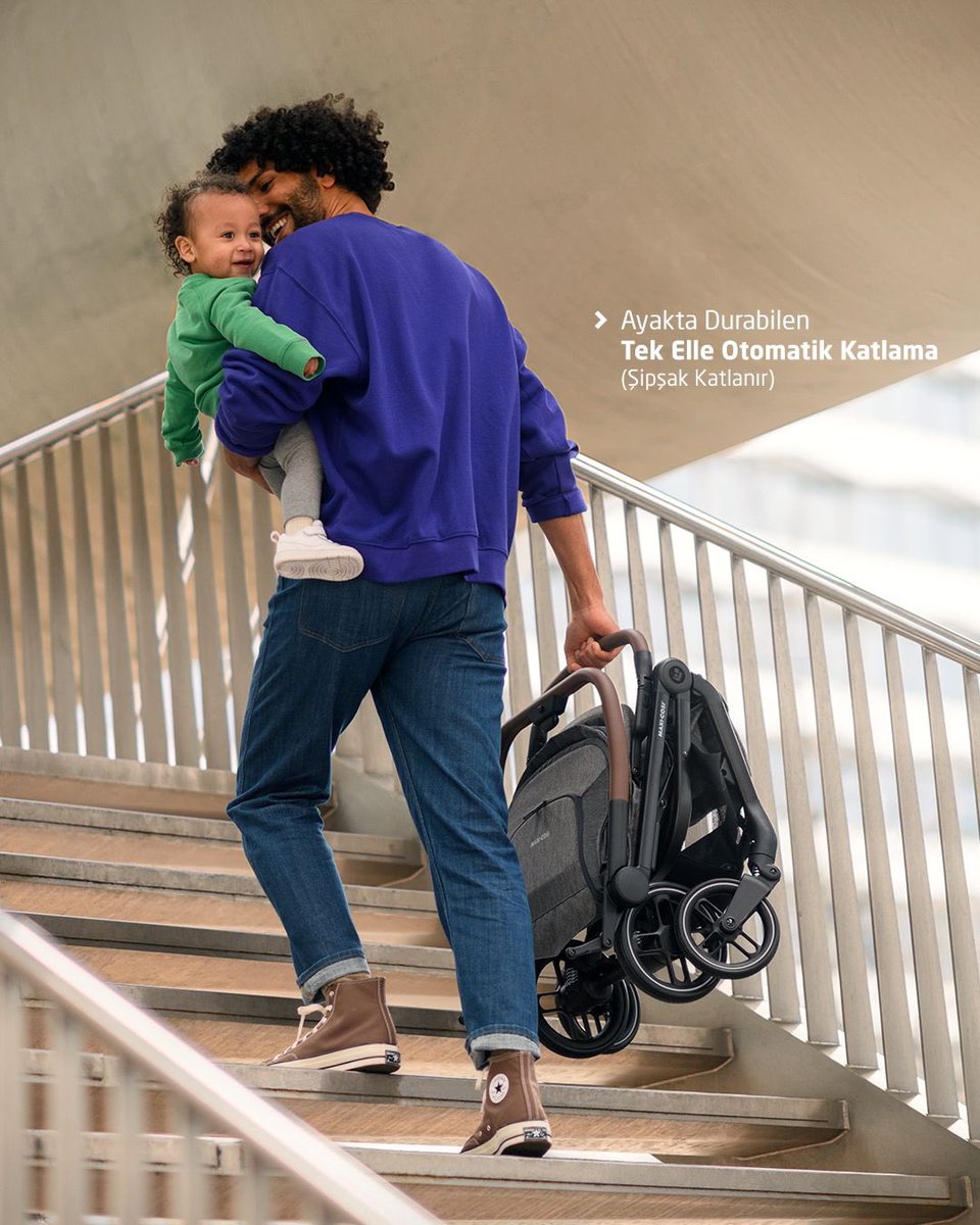 juppeshop's tweet photo. Şehirde Şıklık, Soho ile Yanınızda!

Maxi-Cosi Soho, modern tasarımı ve pratik yapısıyla her anınıza eşlik eder. Hem sizin hem miniğinizin konforu için tasarlandı. 

Şipşak katlanır, kolayca taşınır!

#MaxiCosi #Soho #BebekArabası https://t.co/2208UbPoKP