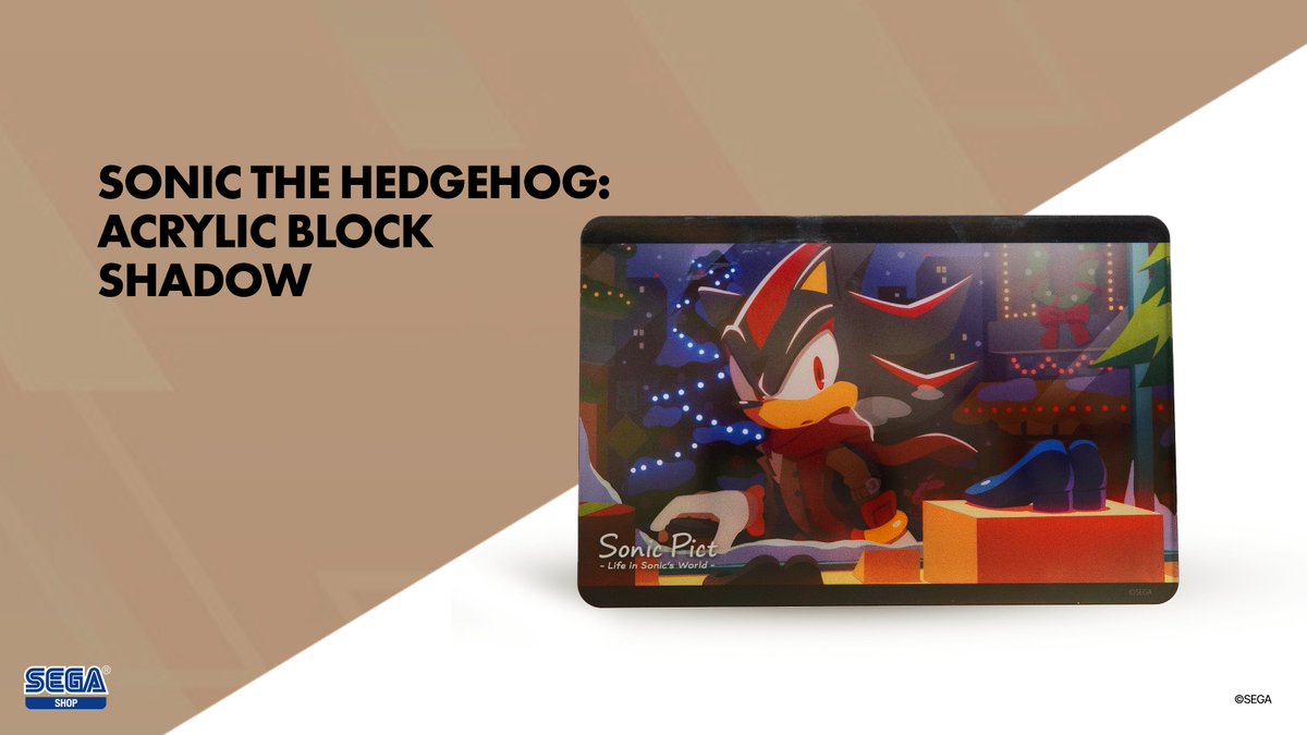 thesegashop's tweet image. She’ll Always Be In Shadow’s 🩵
@Sonic_Hedgehog
shop.sega.com/products/sonic…